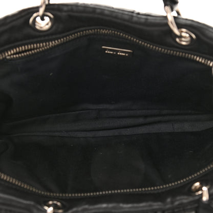 Miu Miu Nappa Matelasse Tote Black 4 of 11