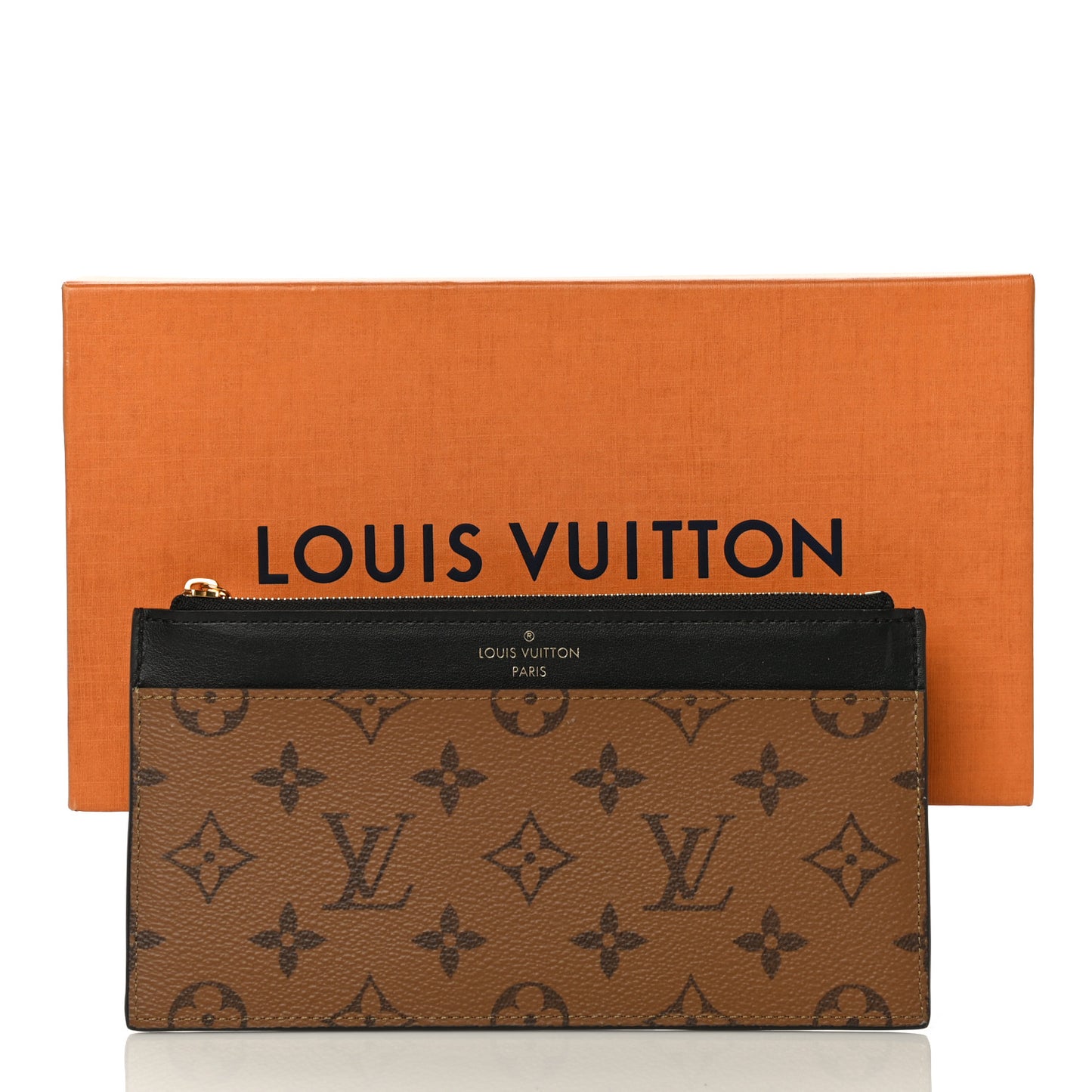 Reverse Monogram Slim Purse