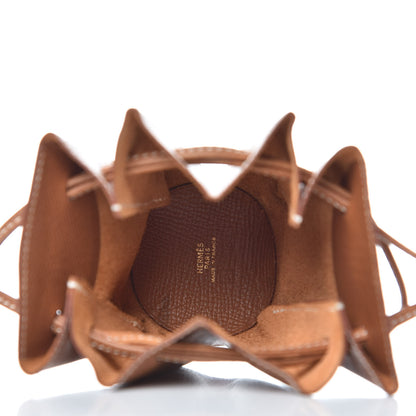 Hermes Courchevel Vespa Pouch Gold 5 of 8