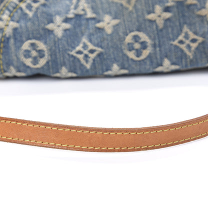 Louis Vuitton Monogram Denim Mini Pleaty Blue 11 of 12