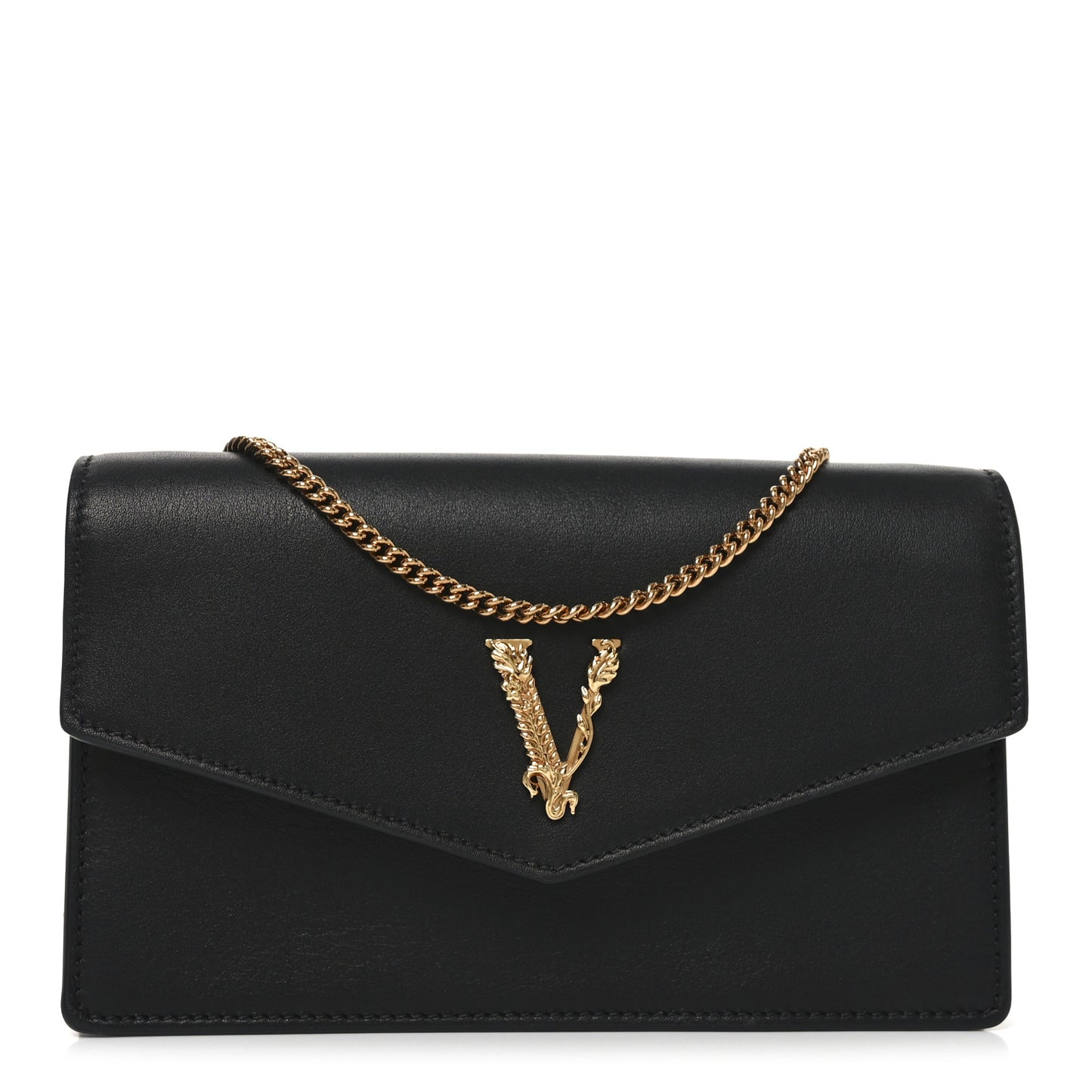Vitello Virtus Wallet on Chain Black