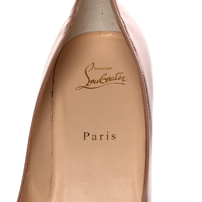 Christian Louboutin Patent Kate 70 Pumps 40 Nude 7 of 9