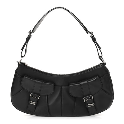 Christian Dior Calfskin Shoulder Bag Black 1 of 12