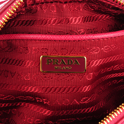 Prada Saffiano Mini Camera Crossbody Peonia 6 of 8