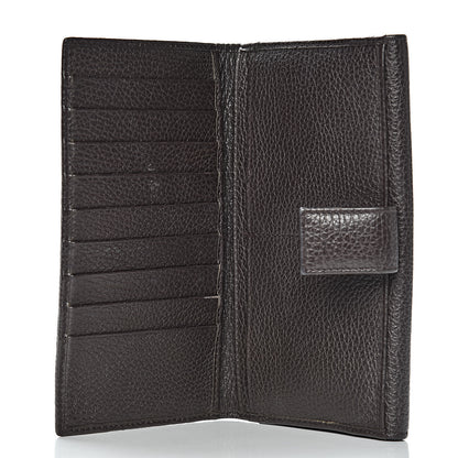 Gucci Monogram Calfskin Continental Wallet Brown 5 of 13