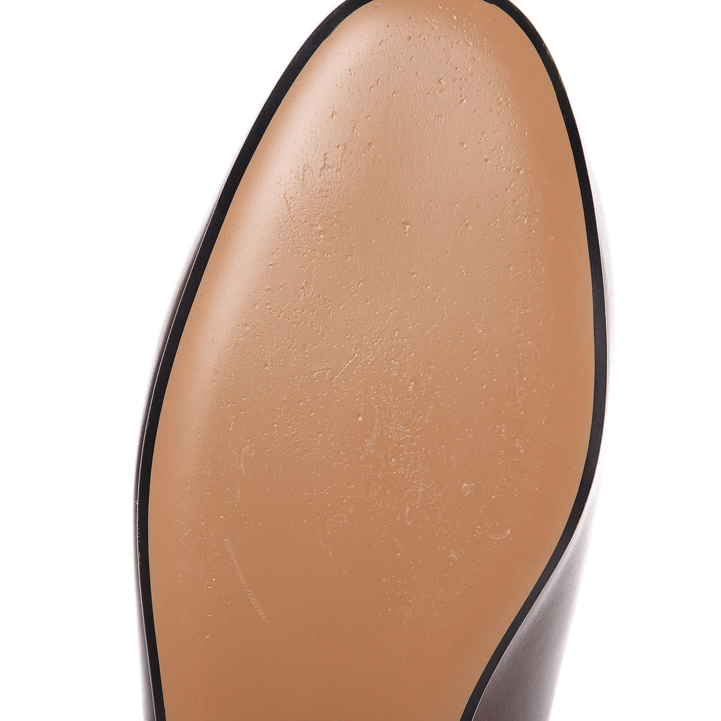 Calfskin Womens Princetown Slippers 36.5 Fondente Brown