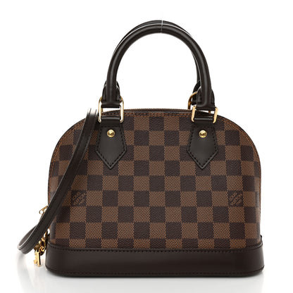 Louis Vuitton Damier Ebene Alma BB 1 of 10