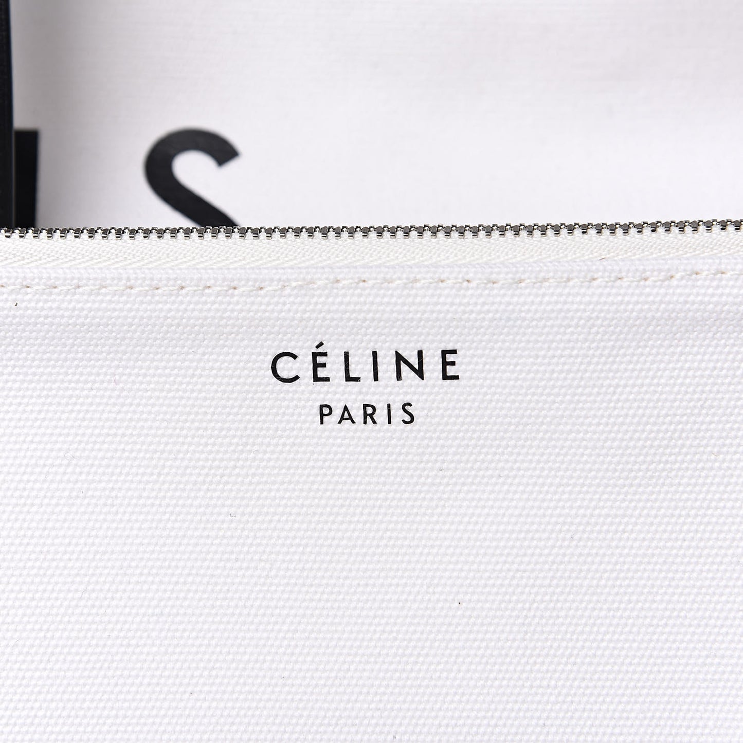 Textile Medium Made In Tote Black White