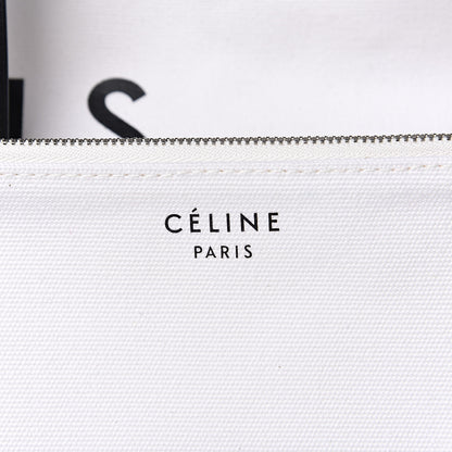 Celine Textile Medium Made In Tote Black White 9 of 9