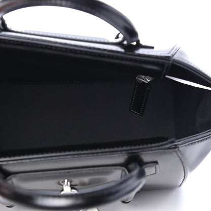 Givenchy Box Calfskin Mini Lock Antigona Shoulder Bag Black 5 of 9
