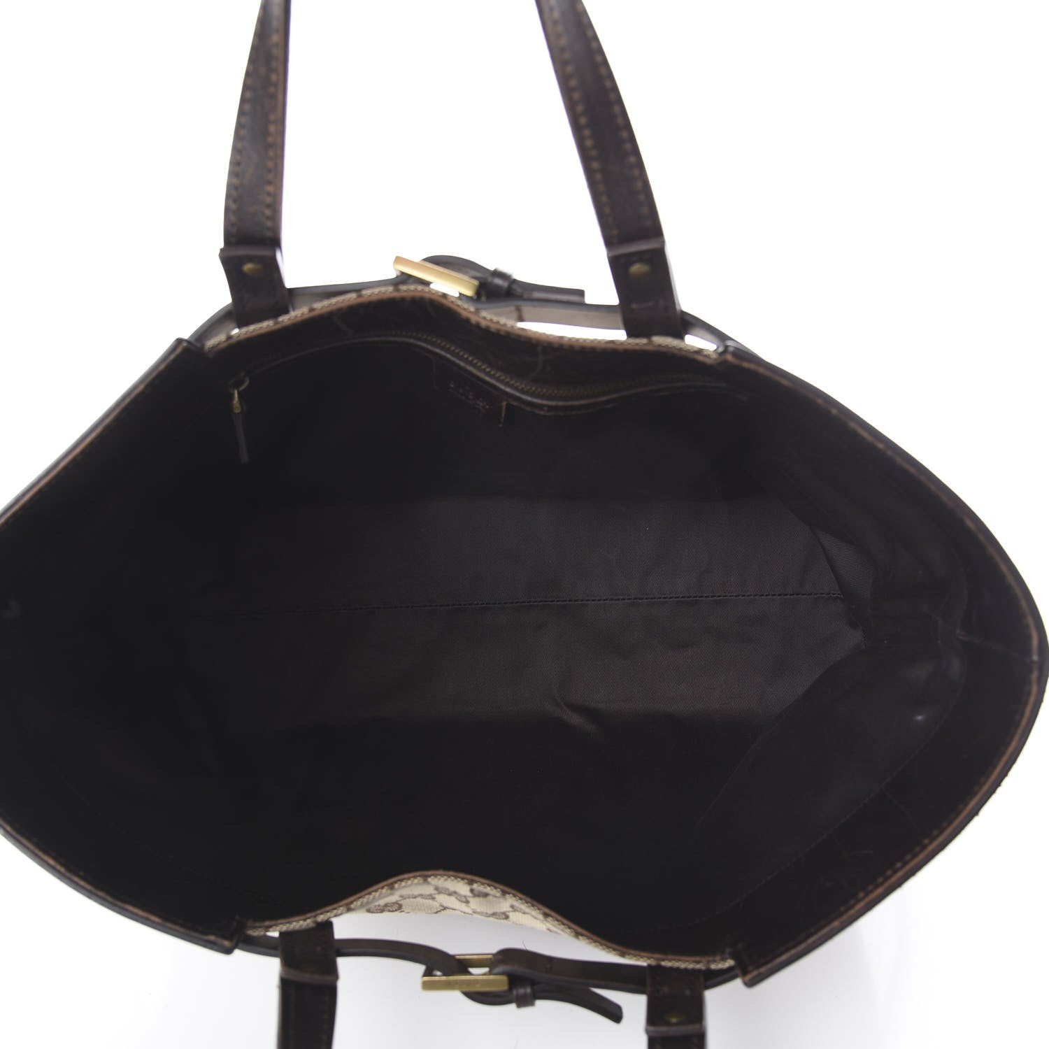 Gucci Monogram Tote Brown 4 of 8