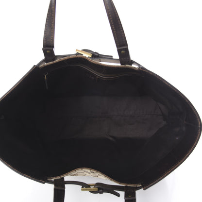 Gucci Monogram Tote Brown 4 of 8