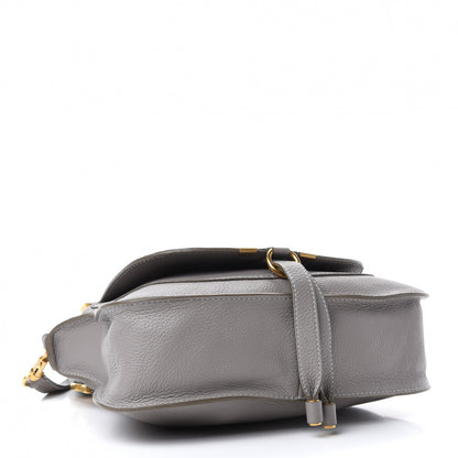 Chloe Calfskin Small Marcie Satchel Cashmere Grey 4 of 11