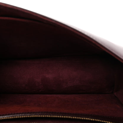 Christian Dior Lambskin Studded Medium Diorama Flap Bag Burgundy 5 of 10