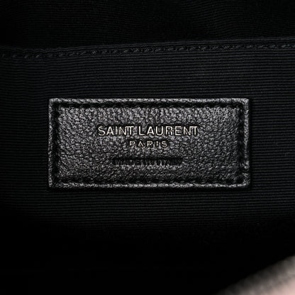 Saint Laurent Calfskin Matelasse Monogram Lou Camera Bag Nude Powder 6 of 10
