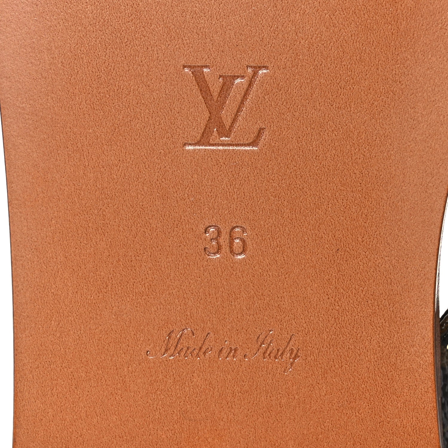 Louis Vuitton Monogram Sunny Flat Thong Sandals 36 Brown 8 of 13