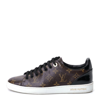 Louis Vuitton Patent Monogram Frontrow Sneakers 40 1 of 10