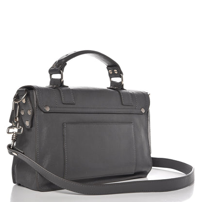 Proenza Schouler Lambskin Tiny PS1 Satchel Heather Grey 4 of 8