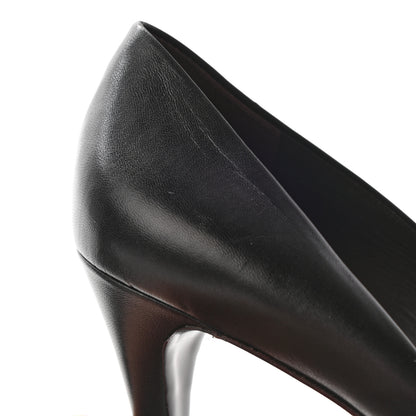 Chanel Lambskin CC Pumps 41 Black 10 of 10