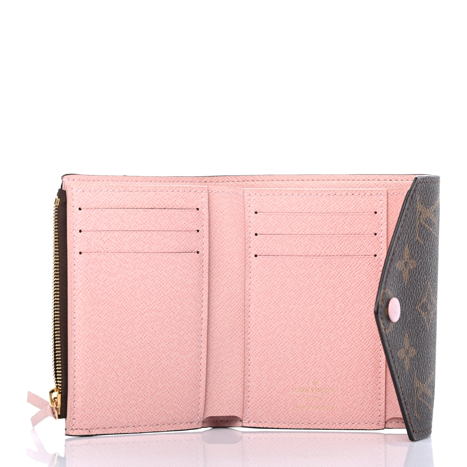 Louis Vuitton Monogram Victorine Wallet Rose Ballerine 5 of 8