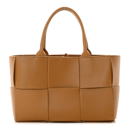 Bottega Veneta Nappa Maxi Intrecciato Small Arco Tote Caramel 1 of 11