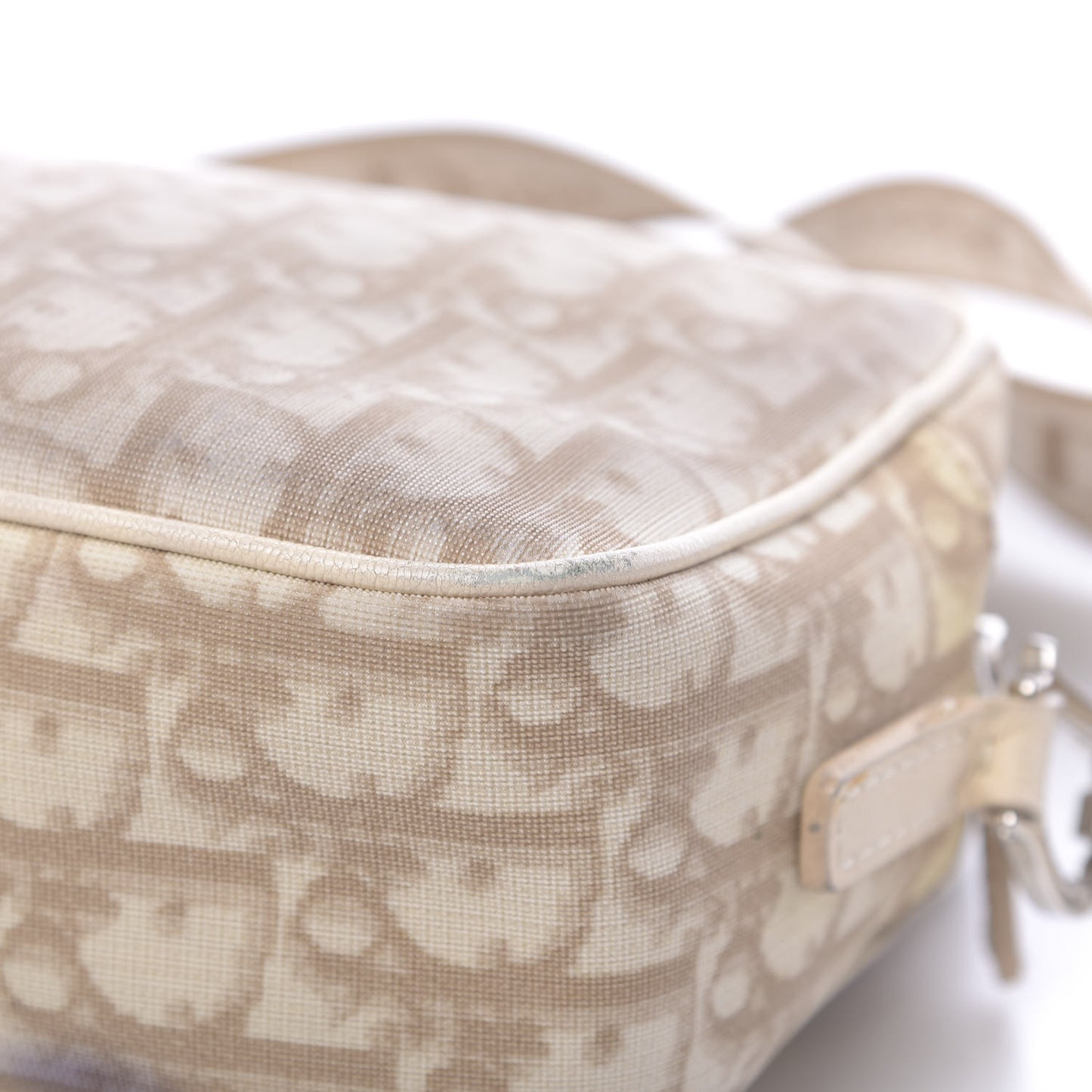 Monogram Vintage Flowers Crossbody Bag Beige