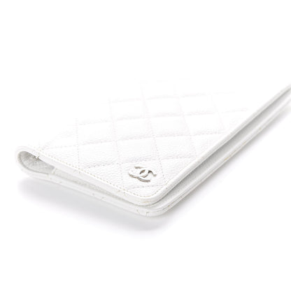 Chanel Caviar Quilted Medium Agenda Cover White 9 of 11