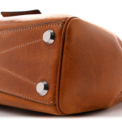 Balenciaga Vegetable Tanned Lambskin Mini Bel Air Carry All Bag Tan Cowboy 9 of 12