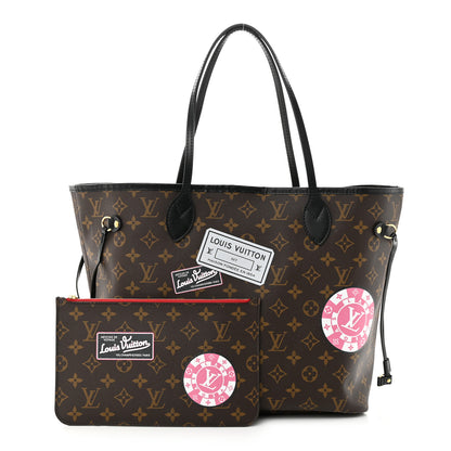 Louis Vuitton Monogram My LV World Tour Neverfull MM 1 of 10