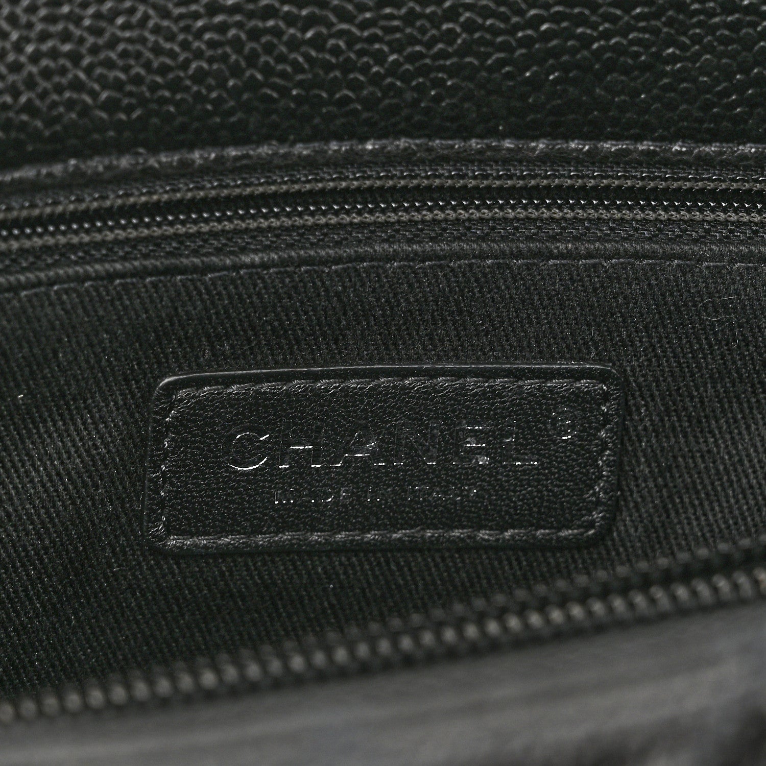 Chanel Caviar Quilted Small Coco Handle Flap So Black 6 of 12