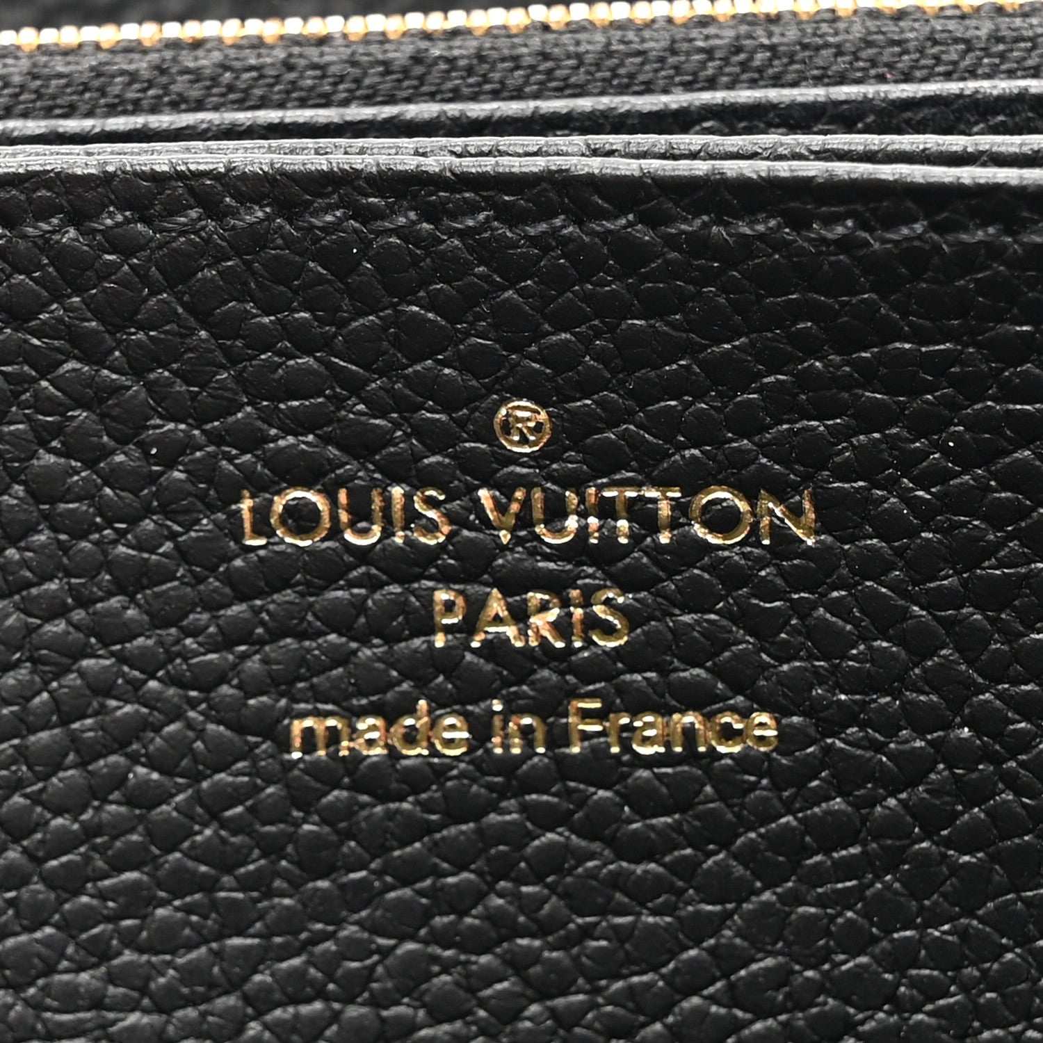 Louis Vuitton Empreinte Zippy Wallet Black 7 of 11