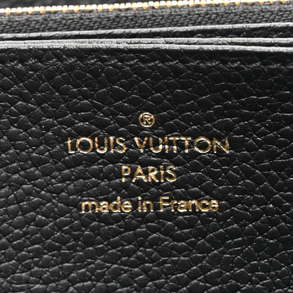 Louis Vuitton Empreinte Zippy Wallet Black 7 of 11