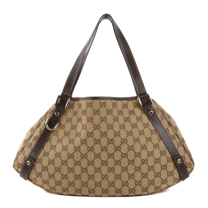 Gucci Monogram Medium Abbey Shoulder Bag Dark Brown 1 of 11