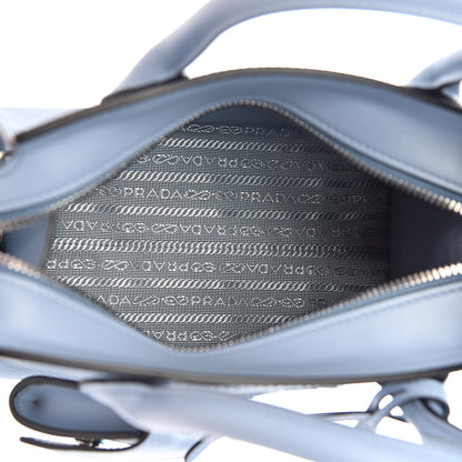 Prada Saffiano Cuir Calfskin Mini Monochrome Top Handle Tote Astrale 8 of 12