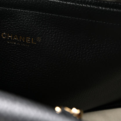 Chanel Grained Calfskin Stitched Urban Essentials Large Shopping Bag Black 6 of 10
