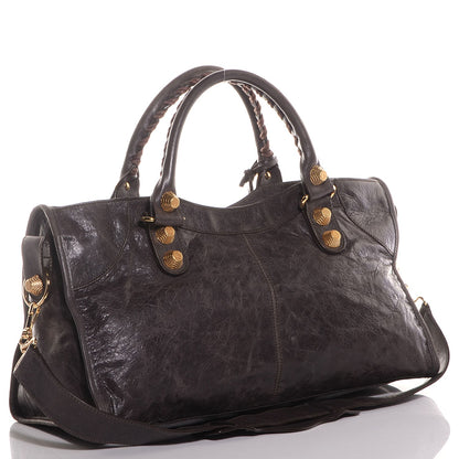 Balenciaga Agneau Giant 21 Gold Hardware Part Time Charbon 10 of 16
