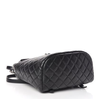Chanel Lambskin Quilted Small Urban Spirit Backpack Black 4 of 11