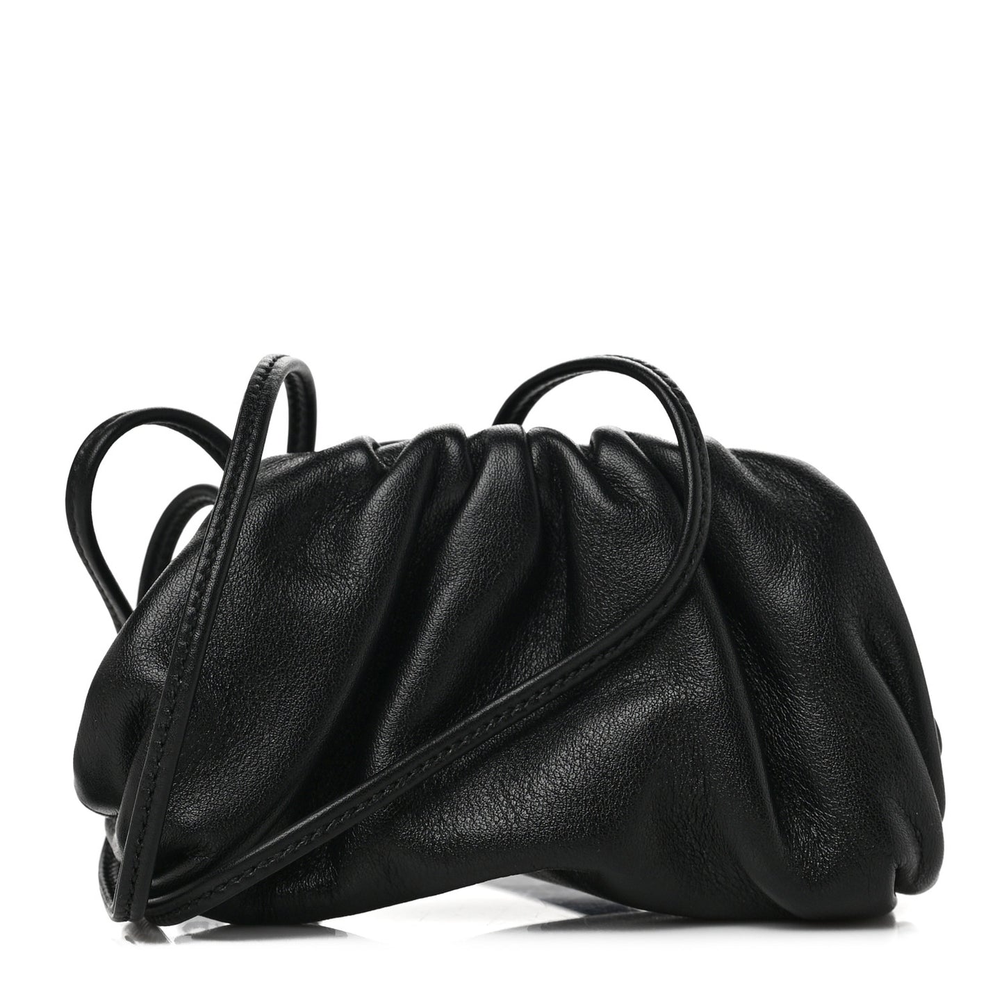 Butter Calfskin Coin Purse Black