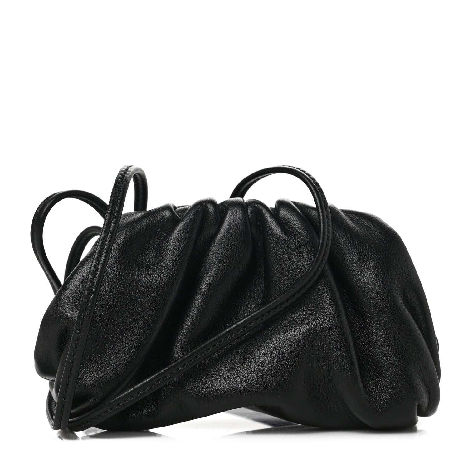 Bottega Veneta Butter Calfskin Coin Purse Black 1 of 5