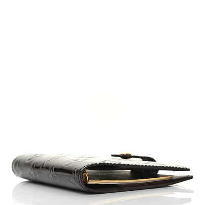 Louis Vuitton Vernis Small Ring Agenda Cover Amarante 4 of 9