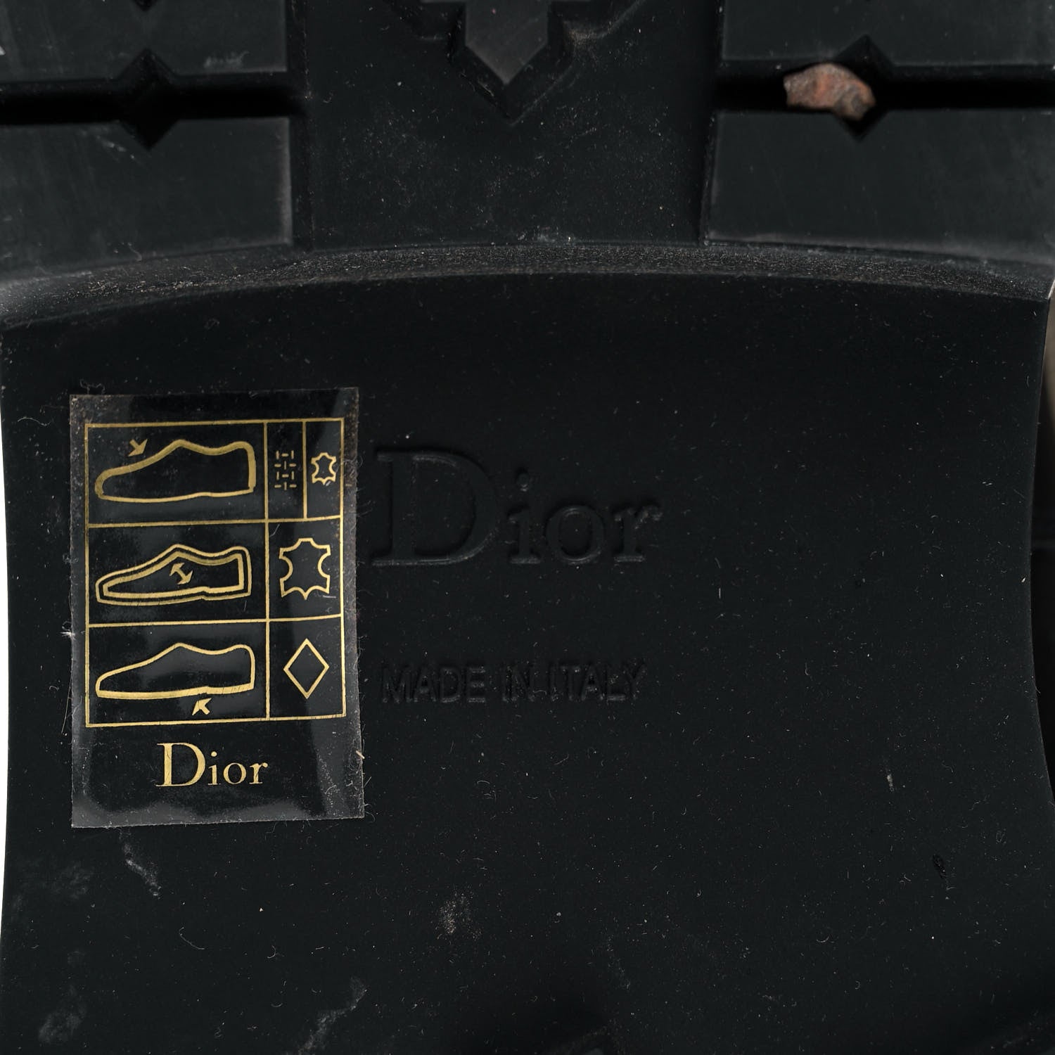 Christian Dior Technical Fabric Calfskin D-Major Boots 37 Taupe Black 6 of 8