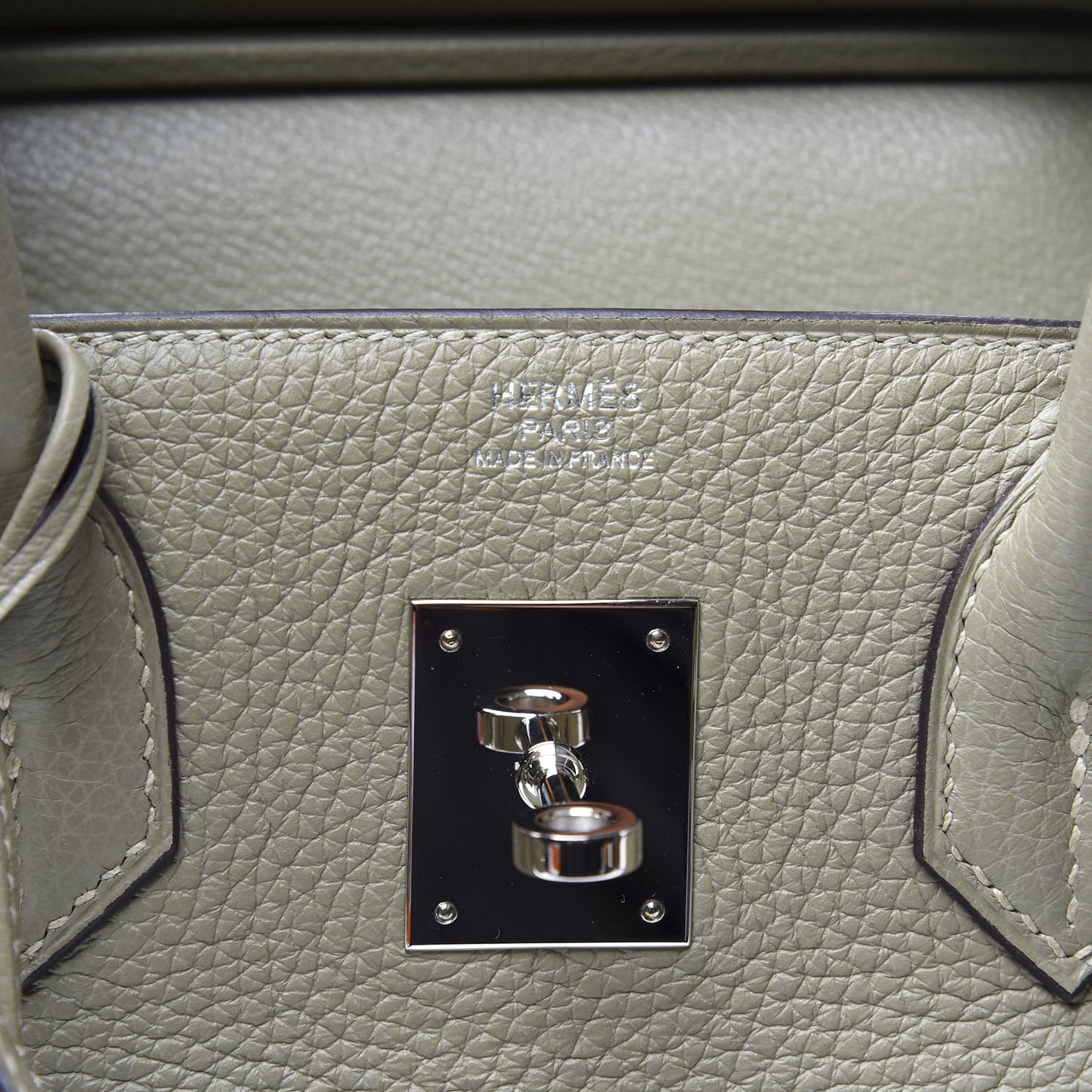 Taurillon Clemence Birkin 30 Sauge