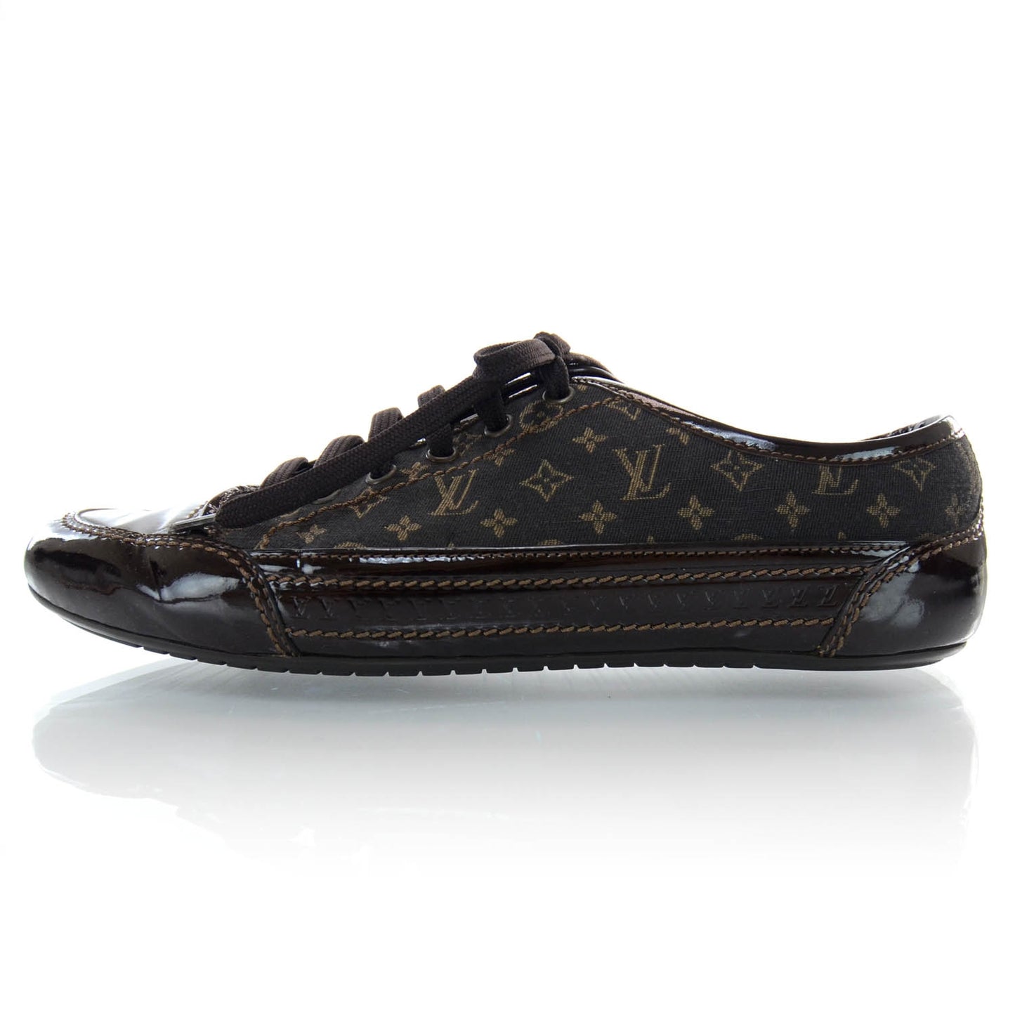 Mini Lin Monogram Sneakers Tennis Shoes 38.5