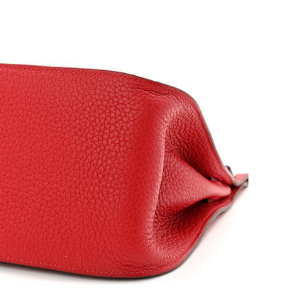 Hermes Taurillon Clemence Jypsiere 28 Rouge Casaque 19 of 19