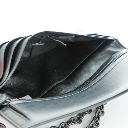 Bottega Veneta Nappa Intrecciato Continental Wallet on Chain Nero Black 10 of 10