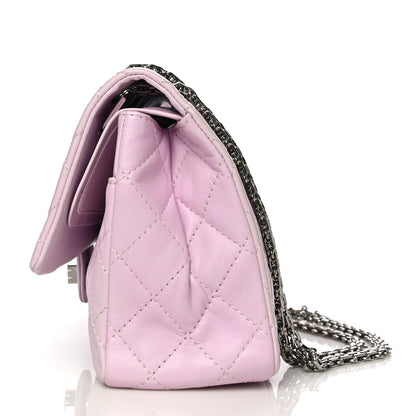 Chanel Lambskin Quilted 2.55 Reissue 226 Flap Pink 13 of 24