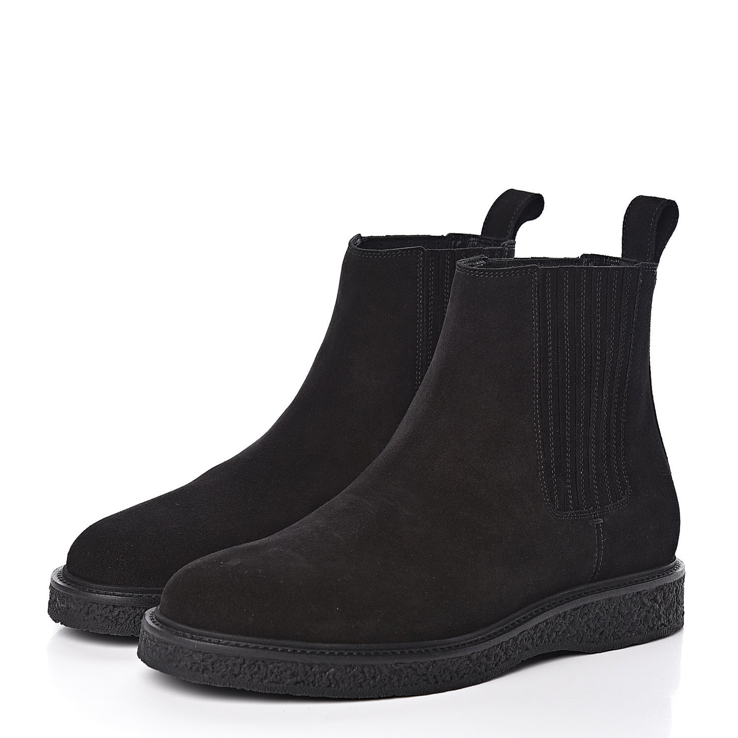 Suede Mens Hugo 25 Chelsea Boots 40 Black