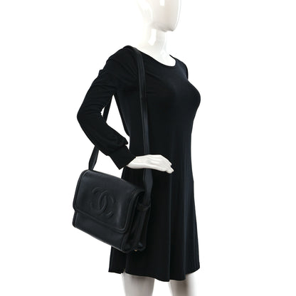Chanel Lambskin CC Shoulder Bag Black 2 of 12
