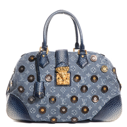 Louis Vuitton Denim Polka Dot Trunks and Bags Bowly 1 of 8