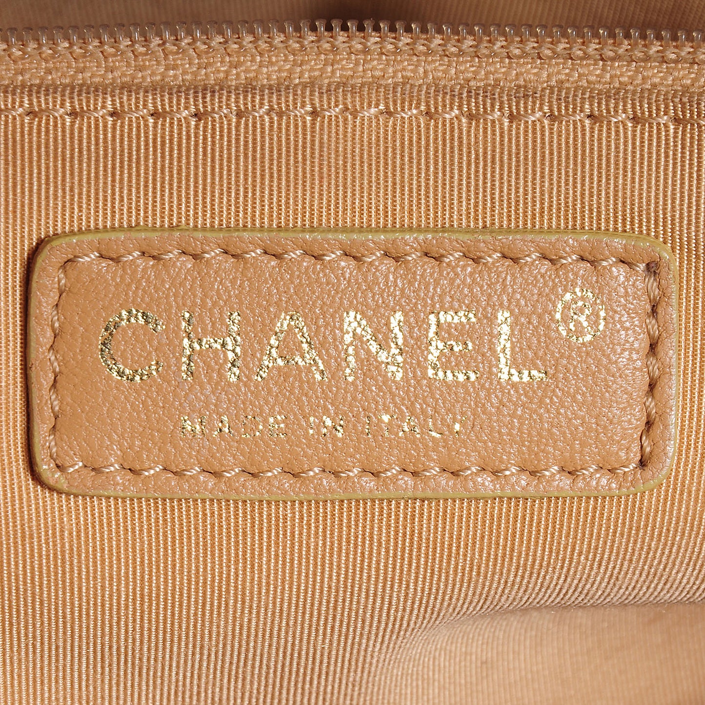 Caviar Quilted Grand Shopping Tote GST Beige